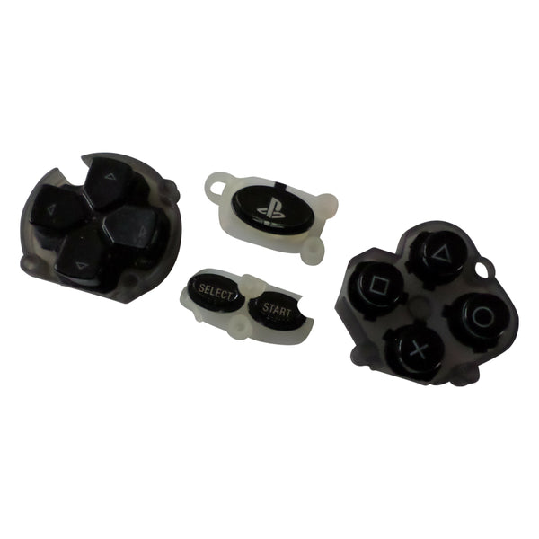 Official button set for Sony PS Vita 1000 console direction action with contacts replacement - PULLED | ZedLabz