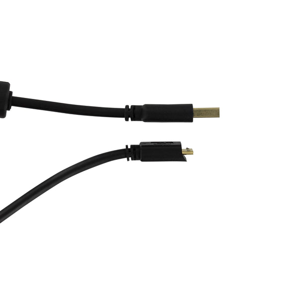 Charging cable for Sony PS4 controllers pro 3m gold plated - extra long charge & play USB lead with FlushFit friction locking connector (updated 2017 version 3.0) | ZedLabz