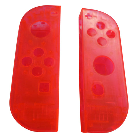 Replacement Housing shell for Nintendo Switch Joy-Con controllers hard plastic - Clear orange | ZedLabz