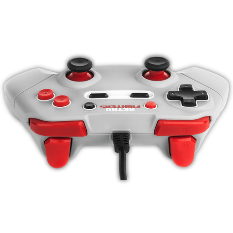 Jab gamepad wired controller for Nintendo NES, PC & MAC - 6ft Grey | Retro Fighters