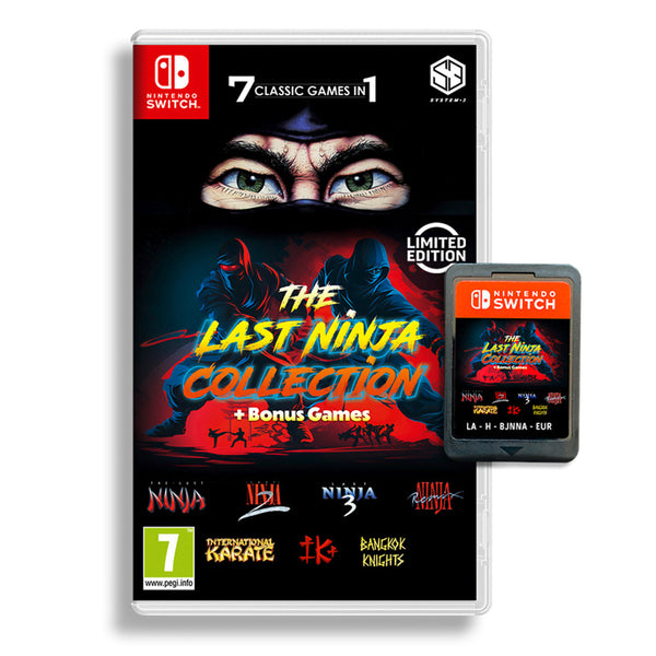 The Last Ninja Collection + Bonus Games limited edition for Nintendo Switch | System 3