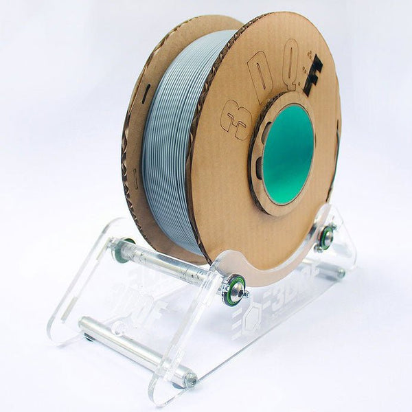 3D printer PLA Plus (PLA+) filament 1.75mm 1KG roll - UK made eco friendly - German Grey | 3DQF