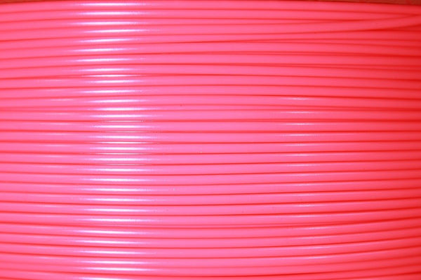 3D printer PLA Plus (PLA+) filament 1.75mm 1KG roll - UK made eco friendly - Hi-Vis Pink | 3DQF