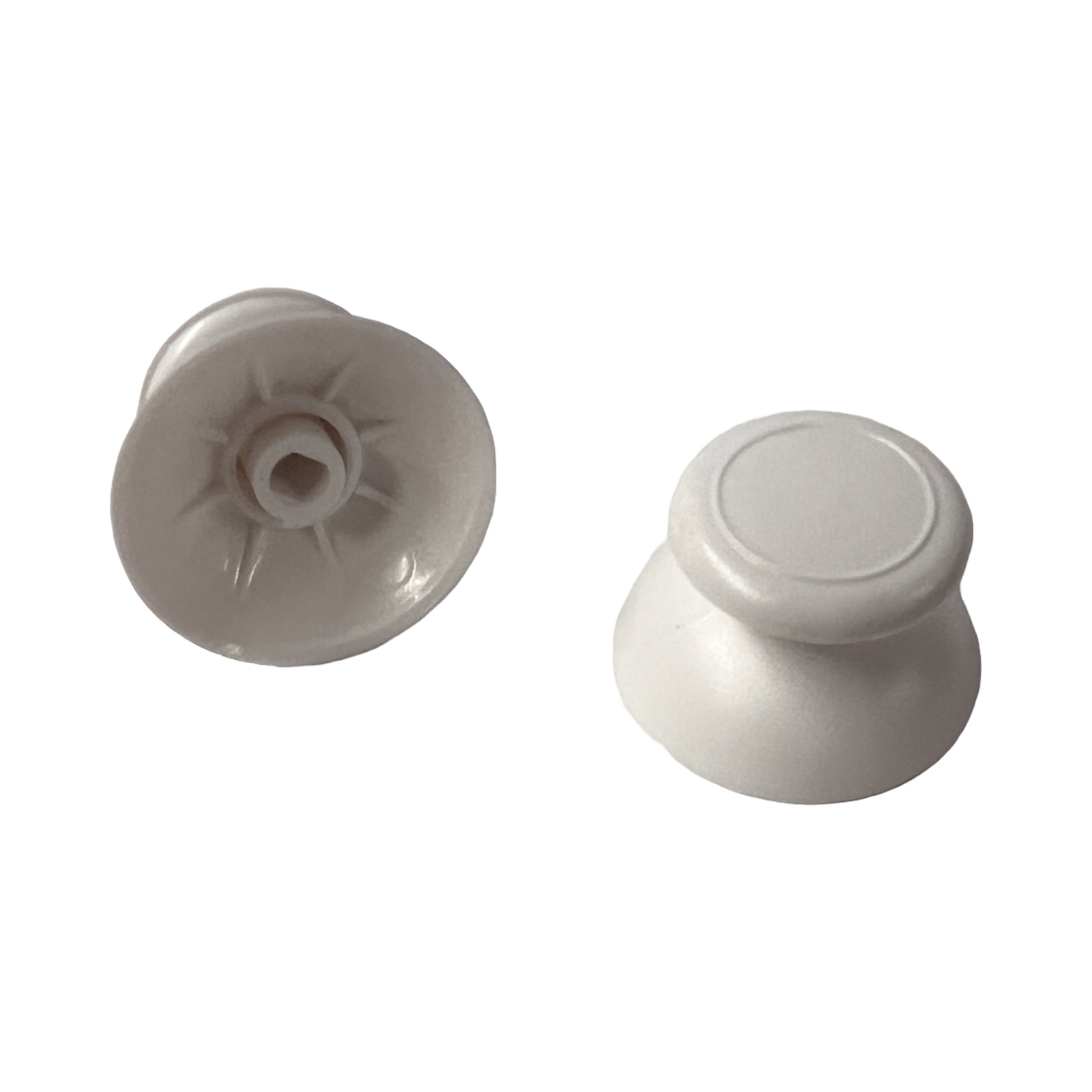 Thumbsticks for Nintendo Wii U Gamepad controller analog rubber grip sticks - 2 pack White | ZedLabz