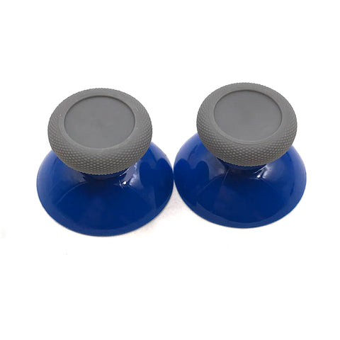 Thumbsticks for Xbox One Microsoft controller OEM concave analog - 2 pack grey & blue | ZedLabz
