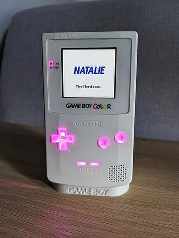 LED board for Nintendo Game Boy Color console - Pink | Natalie the Nerd