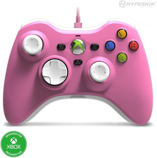 Xenon wired controller for Xbox Series X/ Xbox Series S/ Xbox One/ Windows 10|11 PC officially licensed - Pink | Hyperkin