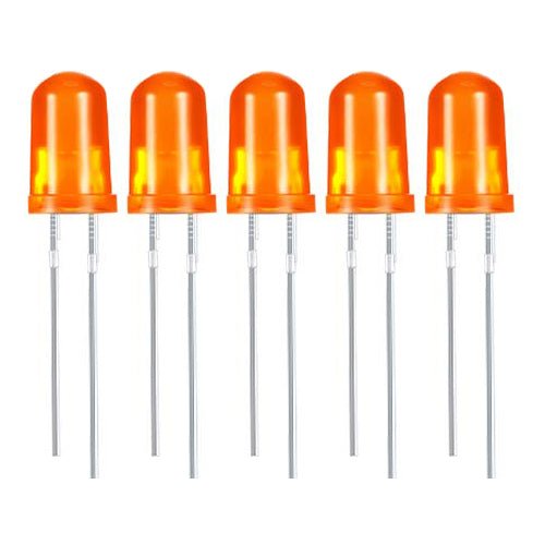 5mm LED Lights for game console & handheld mod projects through hole - 5 Pack | ZedLabz