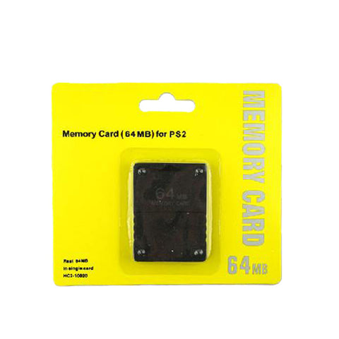 Memory card for PS2 PlayStation 2, PS2 Slim console retail pack - Black | ZedLabz