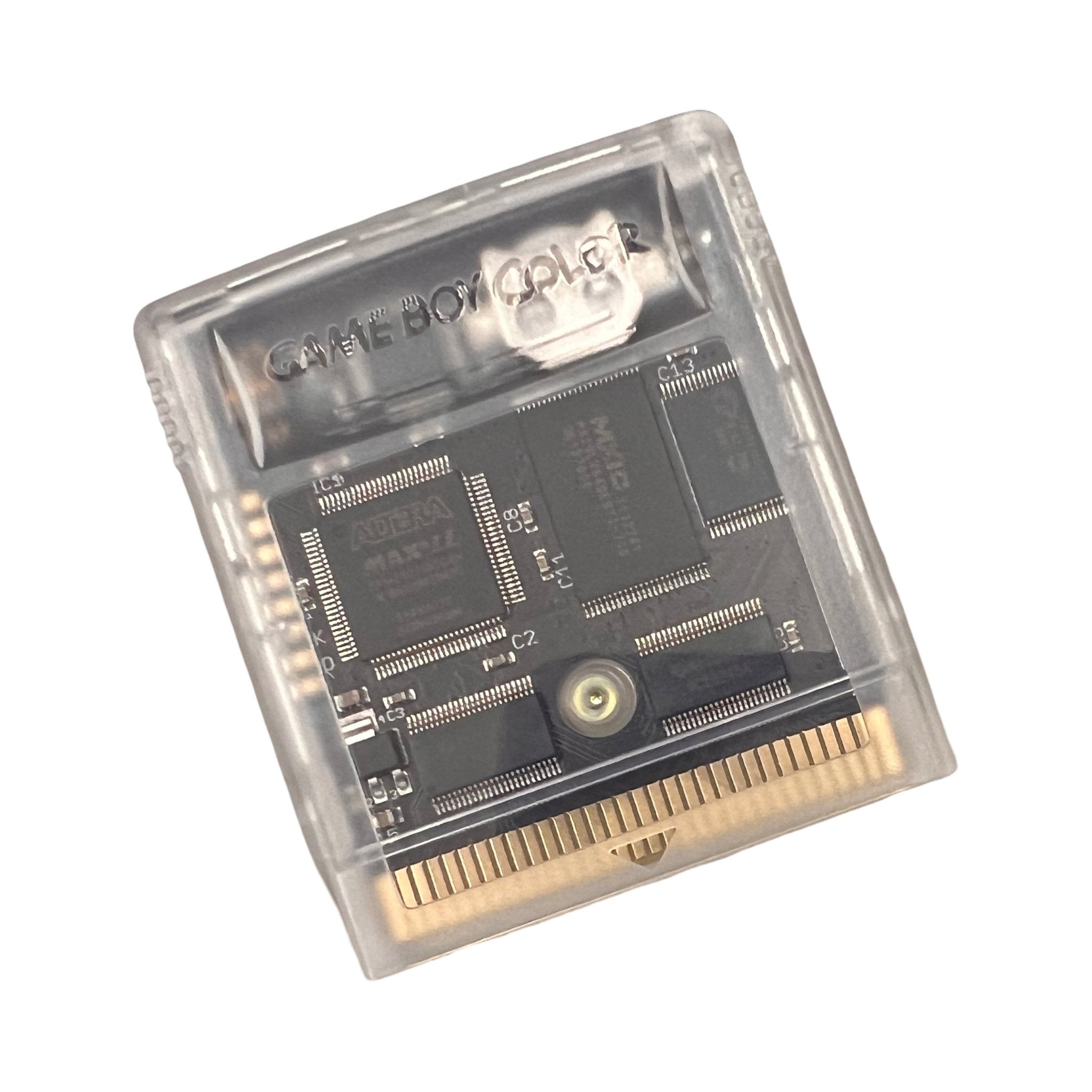8MB 128KB FRAM programmable Flash Cart MBC3 with RTC battery (MBC5 option) V4 for Nintendo Game Boy - Clear | BennVenn