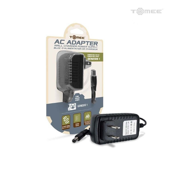 AC adapter for Sega Genesis / Mega Drive model 1 - US plug | Tomee - 1
