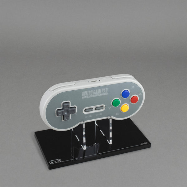 Acrylic display Stand for 8BitDo SN30 Wireless Controller (SNES) | Rose Colored