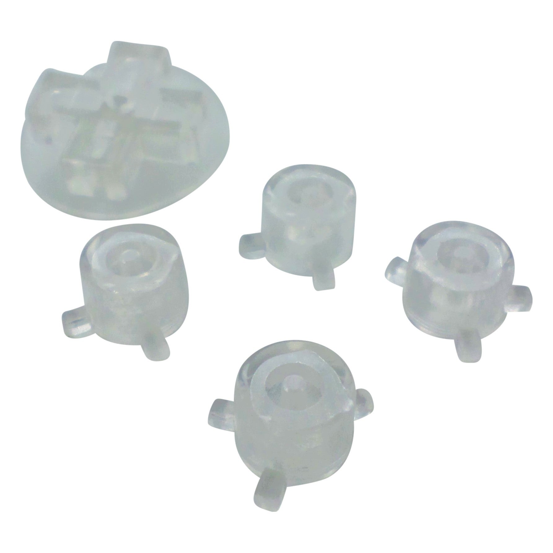 Action Buttons & D-Pad Set For Odroid-Go Advance Console - Clear | ZedLabz