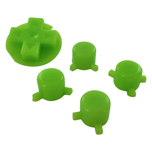 Action Buttons & D-Pad Set For Odroid-Go Advance Console - Green | ZedLabz