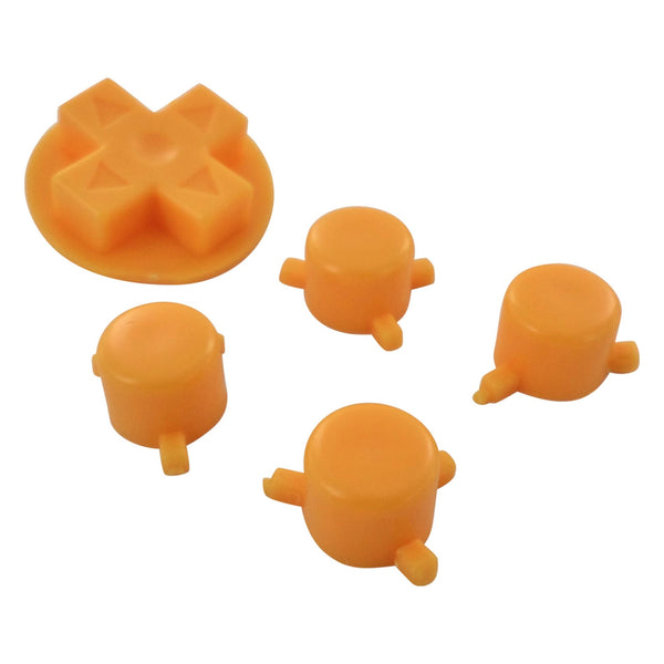 Action Buttons & D-Pad Set For Odroid-Go Advance Console - Yellow | ZedLabz