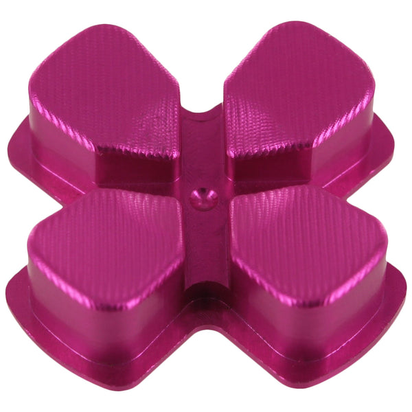 Aluminium Metal D-Pad For Sony PS4 Controllers - Pink | ZedLabz