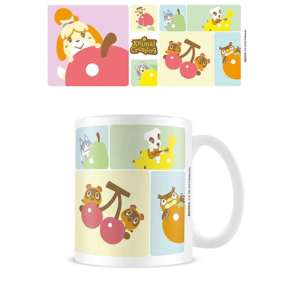 Animal Crossing character grid official mug 11oz/315ml | Pyramid
