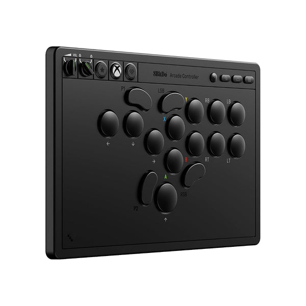 Arcade Controller all-button leverless 2.4G for Xbox Series X|S, Xbox One & Windows - officially licensed - Black | 8BitDo - 2