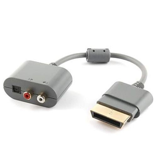 Audio adapter for Xbox 360 Microsoft Optical L/R audio RCA replacement | ZedLabz