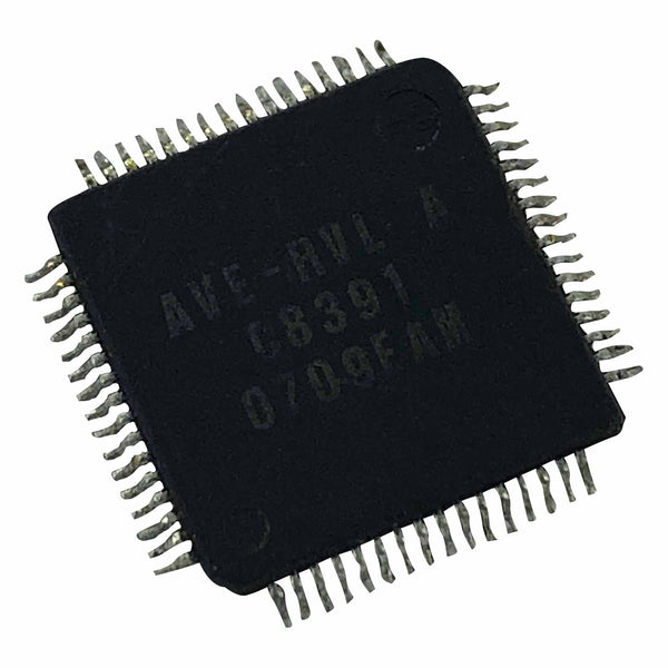 Audio/Video encoder U6 IC chip for Nintendo Wii console motherboard AVE-RVL A C8391 replacement - PULLED | ZedLabz