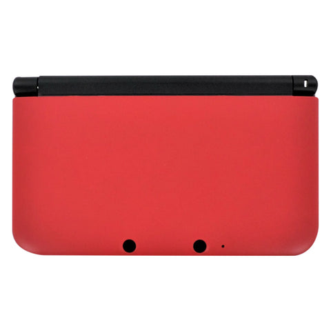 Full housing shell for Nintendo 3DS XL console complete replacement - Red & Black | ZedLabz