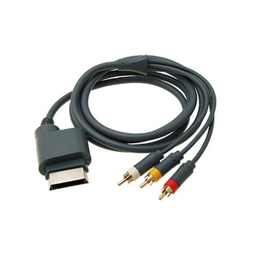 AV Cable for Microsoft Xbox 360 & Xbox 360 Elite Composite AV to RCA 1.8M 6FT wire compatible replacement | ZedLabz