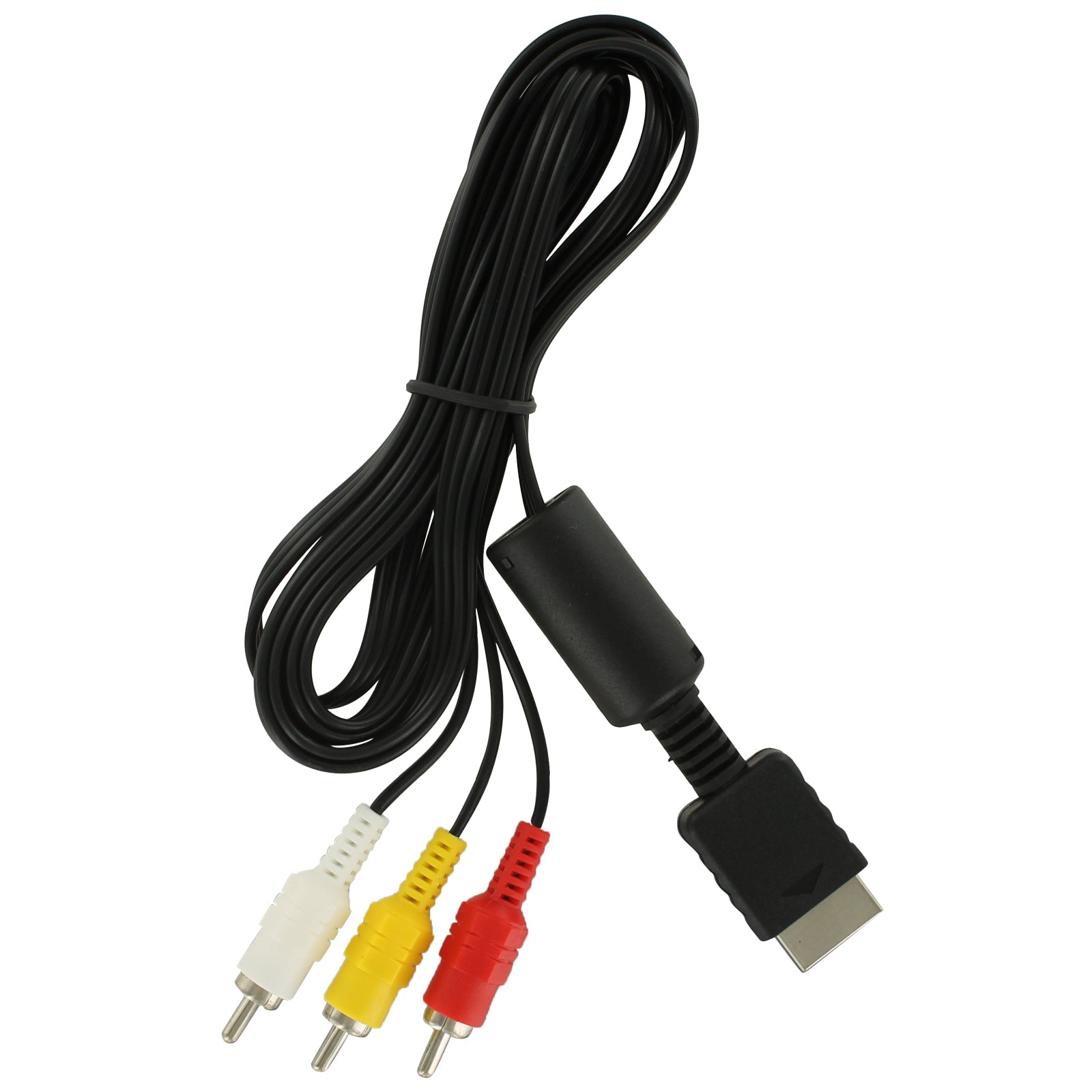 AV cable for PS1 PS2 PS3 Sony RCA Composite audio video TV lead scart compatible replacement | ZedLabz