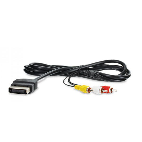 AV cable for Xbox Original classic 2001 console RCA audio video TV lead - Black | ZedLabz