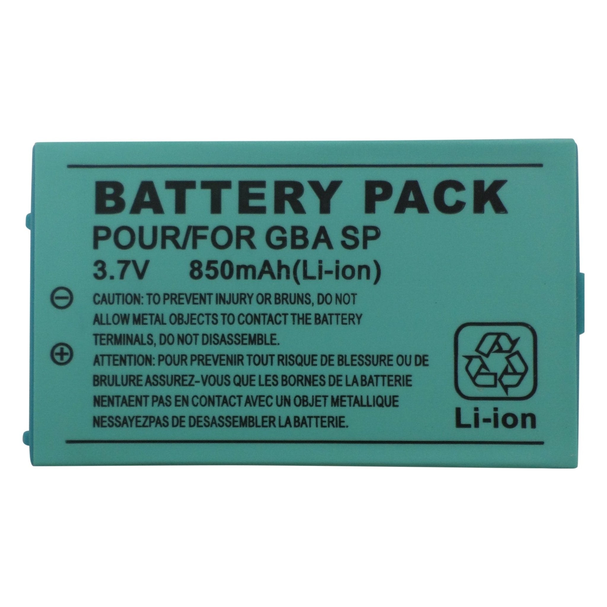 Battery for Nintendo Game Boy Advance SP console 3.7V 850mAh replacement | ZedLabz