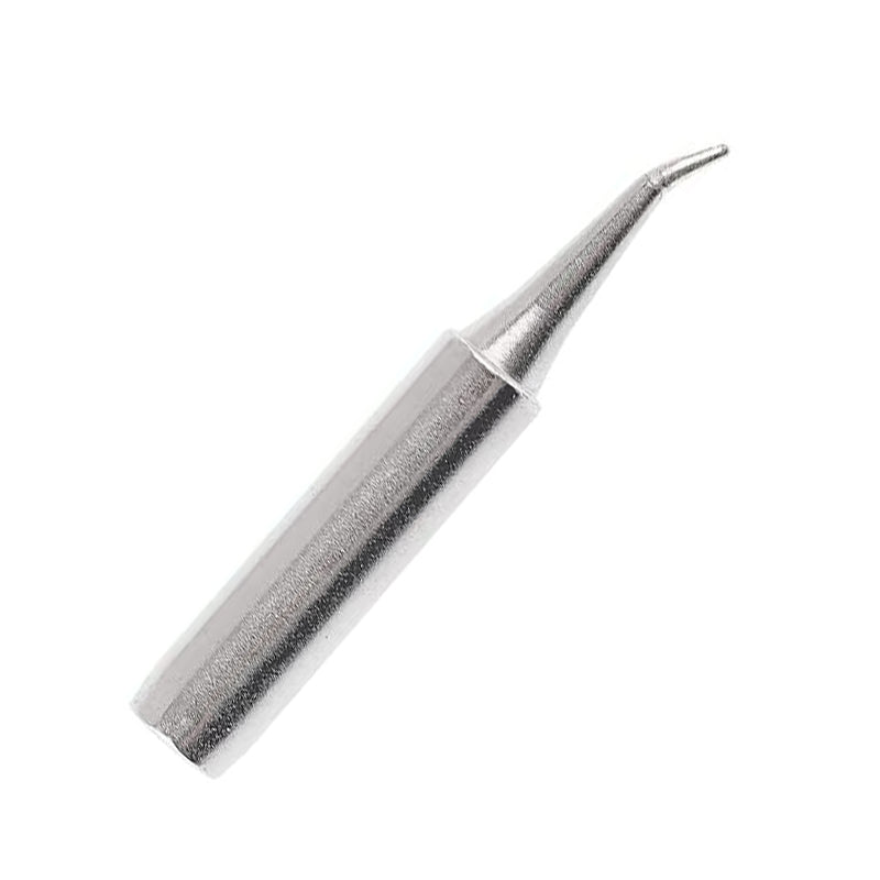 Bent conical soldering iron tip (900M-T-IS) compatible with Hakko, Tenma, Atten, Quick, Aoyue soldering irons | ZedLabz