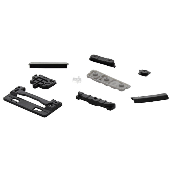 Bracket & button set for Nintendo Switch internal plastic replacement - Black | ZedLabz
