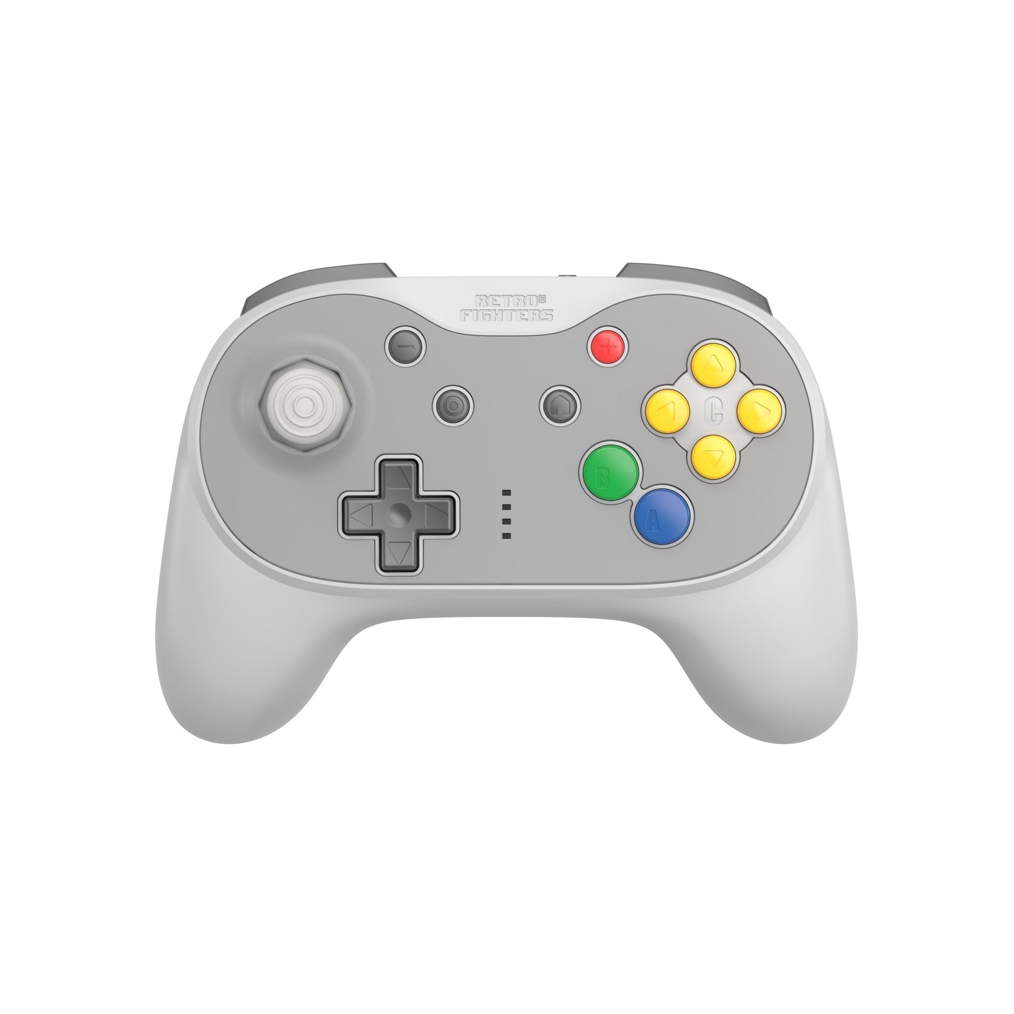 Brawler64 Pro wireless controller for Nintendo 64 N64, Swicth, Switch 2, PC gamepad - Grey | Retro Fighters - 1