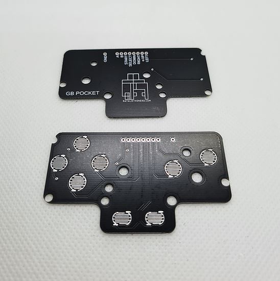 Button break out board for Nintendo Game Boy Pocket shells | Natalie The Nerd
