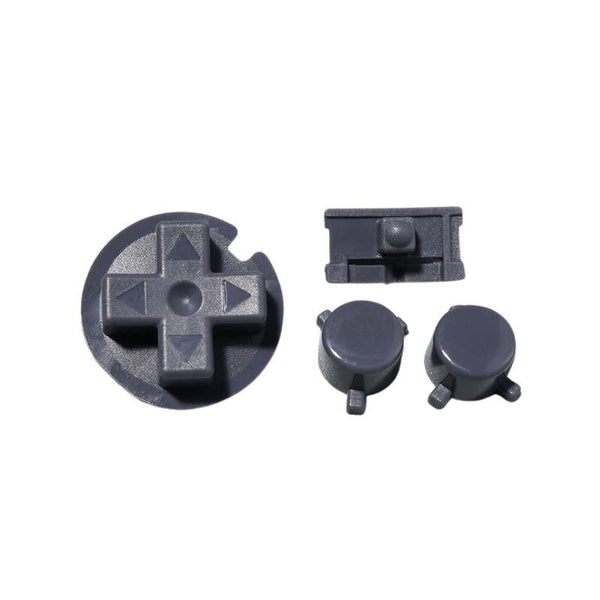 Button set for Nintendo Game Boy Pocket A B D-Pad power switch - Grey | Funnyplaying