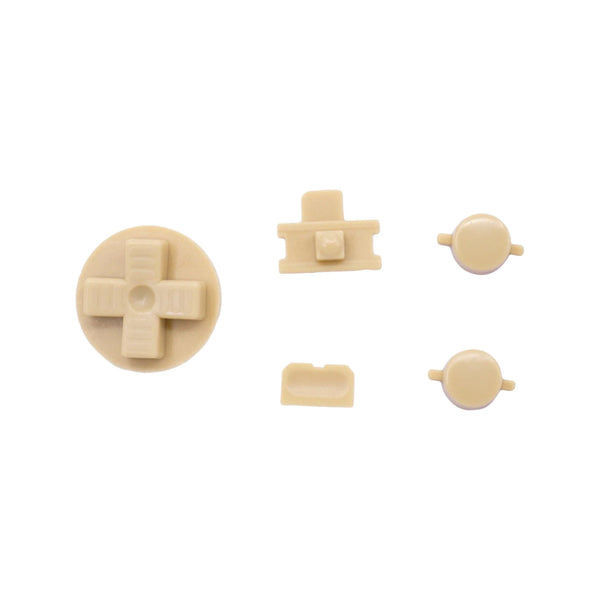 Button Set For Original Game Boy DMG 01 - Latte | Retro Modding