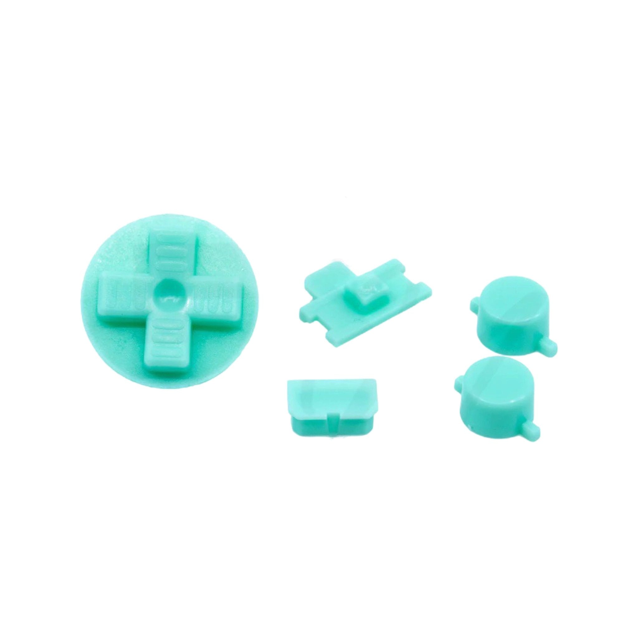 Button Set For Original Game Boy DMG 01 - Pastel Mint | Retro Modding