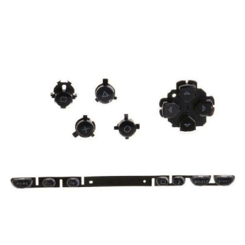 Button set for Sony PSP console A B X Y D-Pad power switch internal replacement | ZedLabz