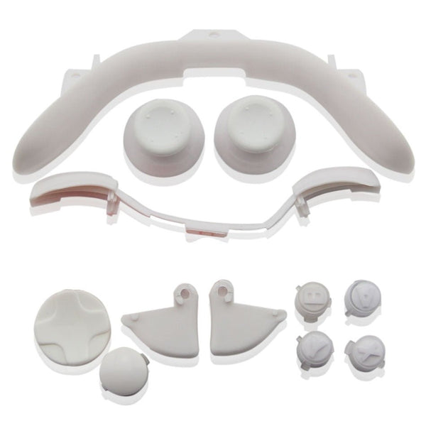 Button set for Xbox 360 Controller Microsoft full replacement - white | ZedLabz