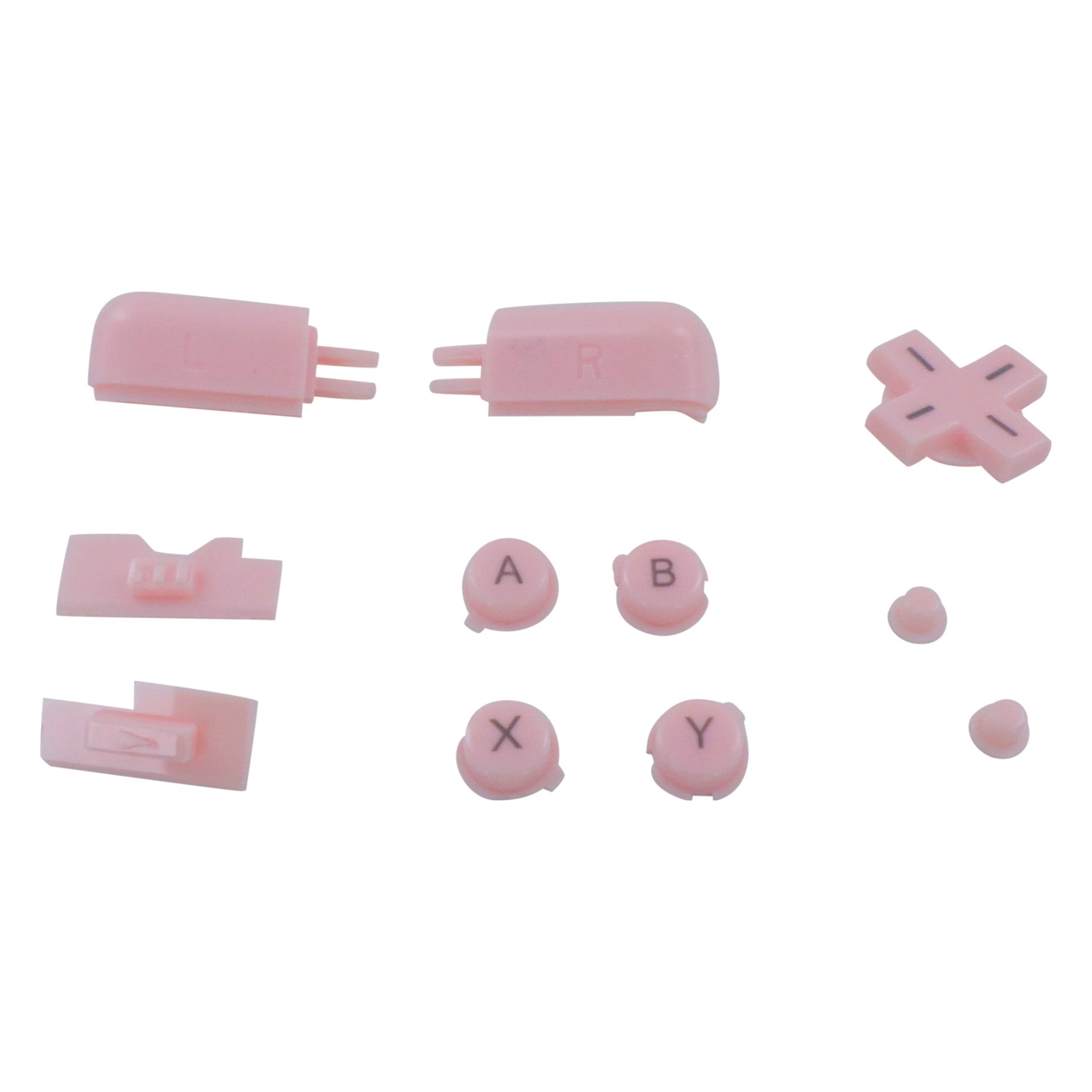 Buttons set for DS Lite Nintendo A B X Y D-Pad L R Trigger volume power slider replacement NDSL | ZedLabz