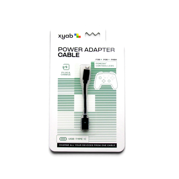 USB-C power adapter cable for PowerA controllers | XYAB