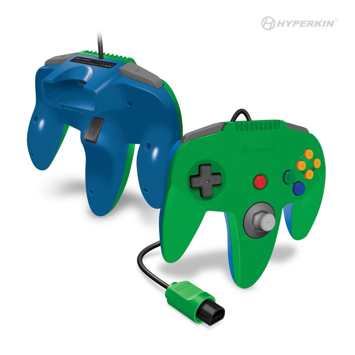Captain Premium wired controller for N64 console Funtoon Collectors Edition - Hero Green | Hyperkin