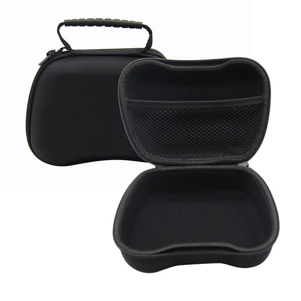 Carry case for Sony PS5 Controller hard textured protective travel with storage case - black | ZedLabz