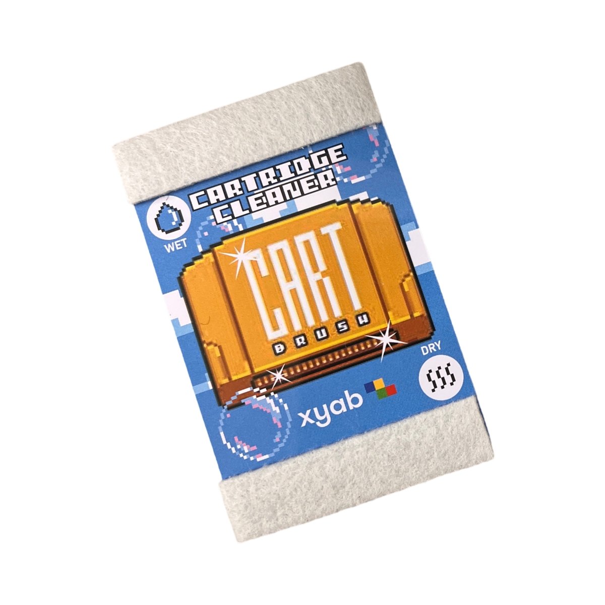 CARTBRUSH Cartridge Cleaner for video game cartridge NES, SNES, N64. Master System, Mega Drive, Genesis, Atari | xyab