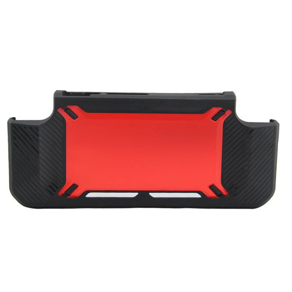 Case for Nintendo Switch New Model hard protective TPU ergonomic - black & red | ZedLabz