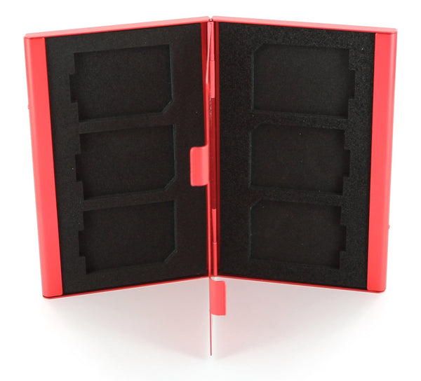 Case holder for SD SDHC Memory Cards Protective Aluminium Metal case | ZedLabz