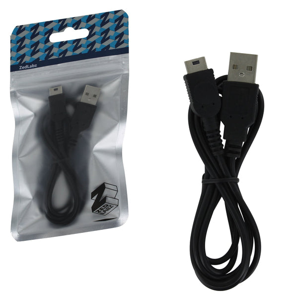 Charging cable for GameBoy Micro Nintendo 1.2m USB adapter lead compatible replacement | ZedLabz