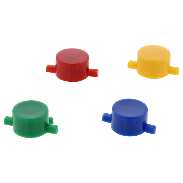 Compatible buttons A B X Y for Nintendo SNES Controller replacement set - multi colour | ZedLabz