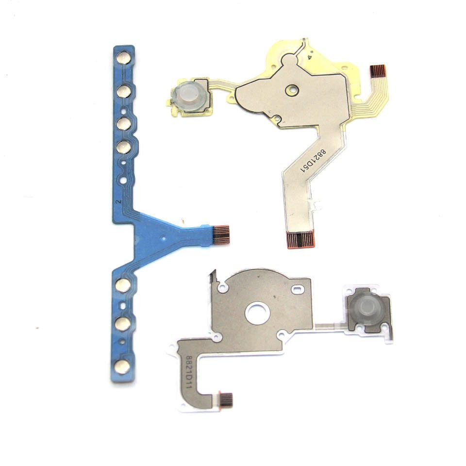 Conductive Left & Right Button Membrane Film Set For Sony PSP 3000 | ZedLabz