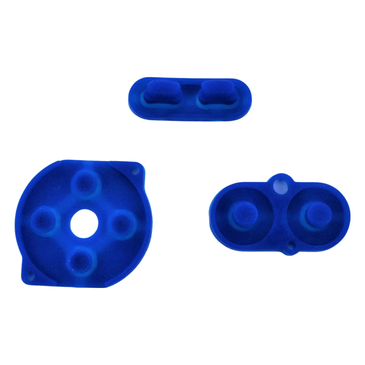 Conductive Silicone Button Contacts Kit For Nintendo Game Boy Color - Blue | ZedLabz - 2
