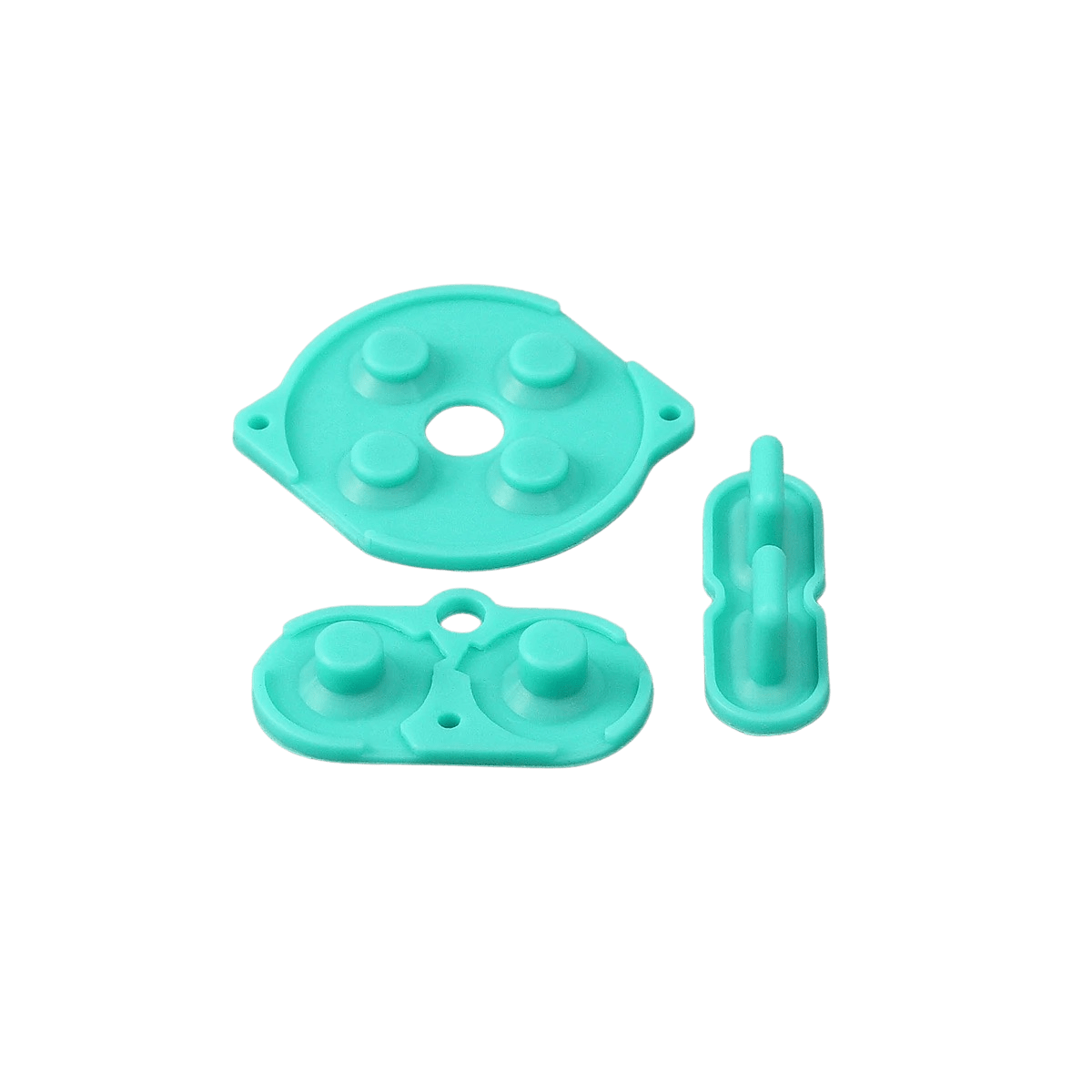 Conductive silicone button contacts rubber membrane pad set For Nintendo Game Boy Pocket GBP MGB  | Funnyplaying